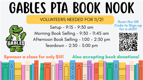 Book Nook Volunteer Signups